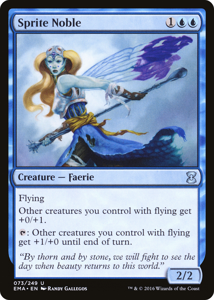 Sprite Noble (EMA-073) [Eternal Masters] Foil