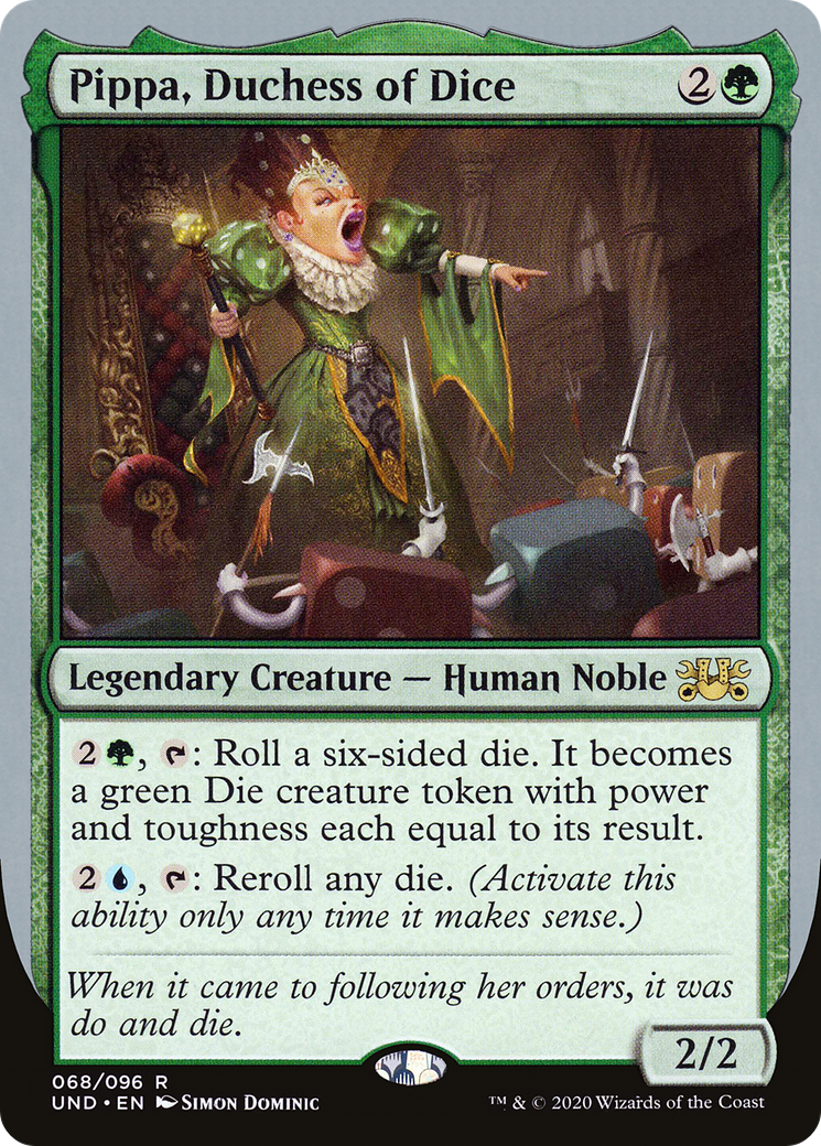 Pippa, Duchess of Dice (UND-068) [Unsanctioned]