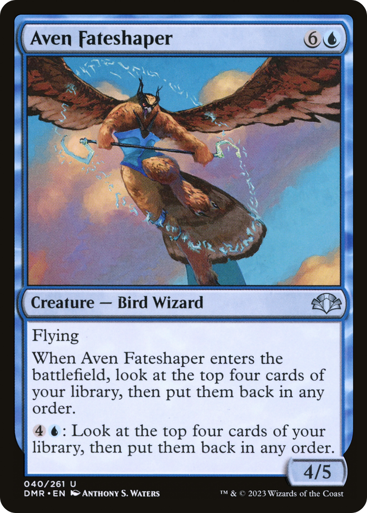 Aven Fateshaper (DMR-040) [Dominaria Remastered] Foil