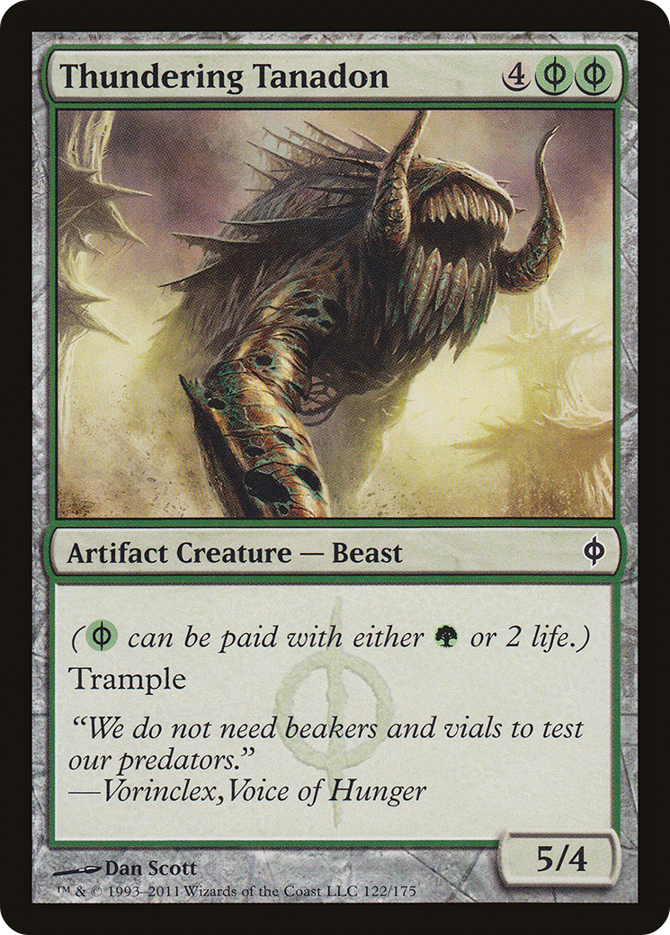 Thundering Tanadon (NPH-122) [New Phyrexia]