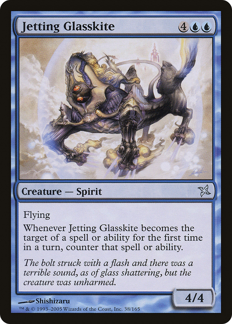 Jetting Glasskite (BOK-038) [Betrayers of Kamigawa]