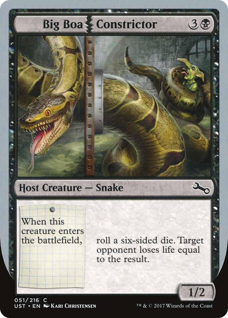 Big Boa Constrictor (UST-051) [Unstable]