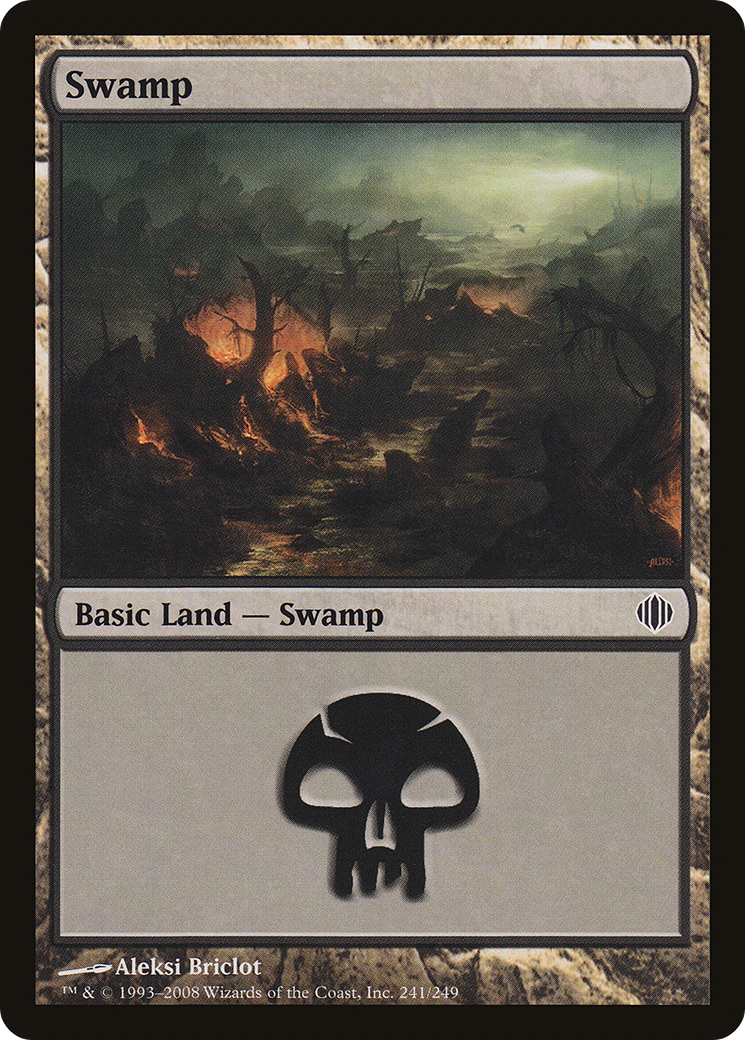 Swamp (ALA-241) [Shards of Alara] Foil