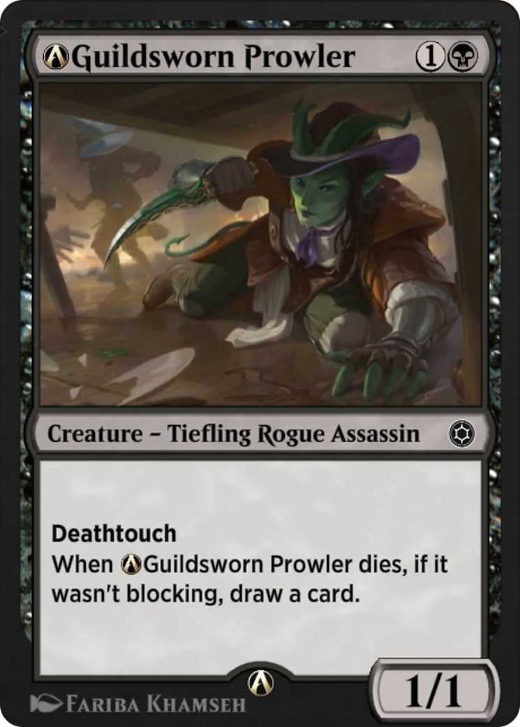 A-Guildsworn Prowler (HBG-A-160) [Alchemy Horizons: Baldur's Gate]