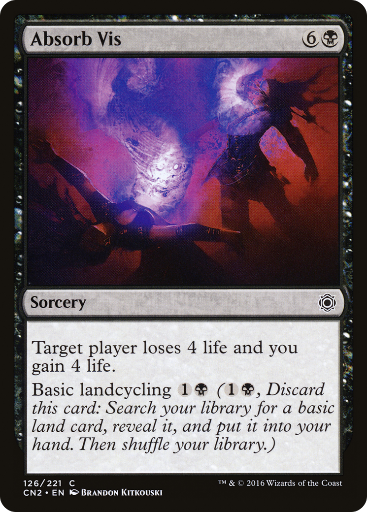Absorb Vis (CN2-126) [Conspiracy: Take the Crown] Foil