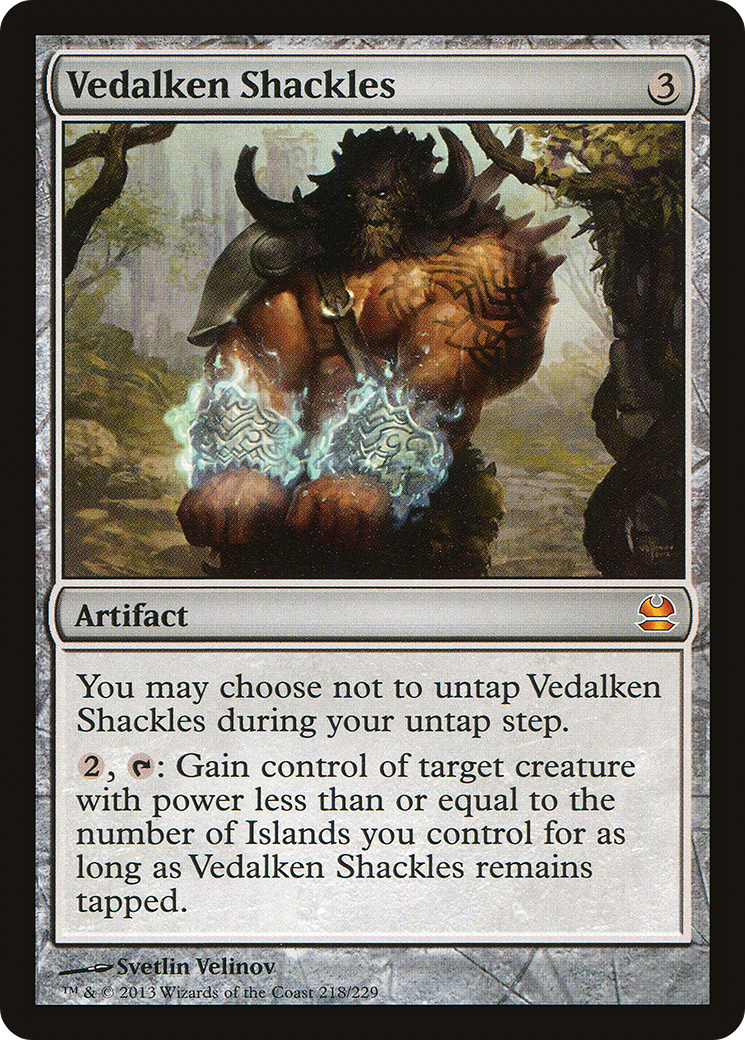 Vedalken Shackles (MMA-218) [Modern Masters]