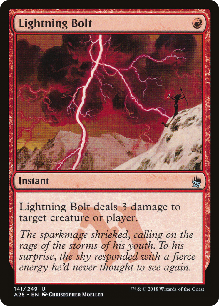 Lightning Bolt (A25-141) [Masters 25] Foil