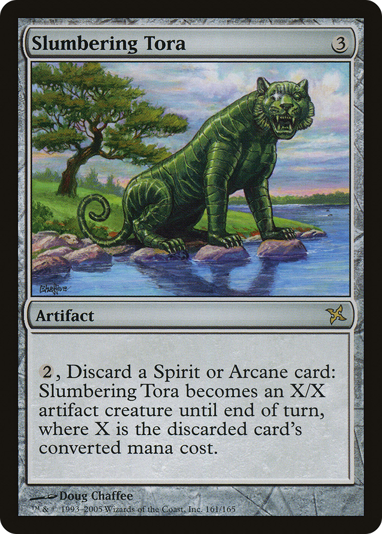 Slumbering Tora (BOK-161) [Betrayers of Kamigawa]