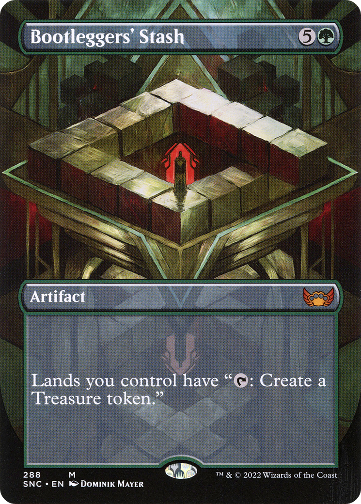 Bootleggers' Stash (Borderless) (SNC-288) [Streets of New Capenna] Foil