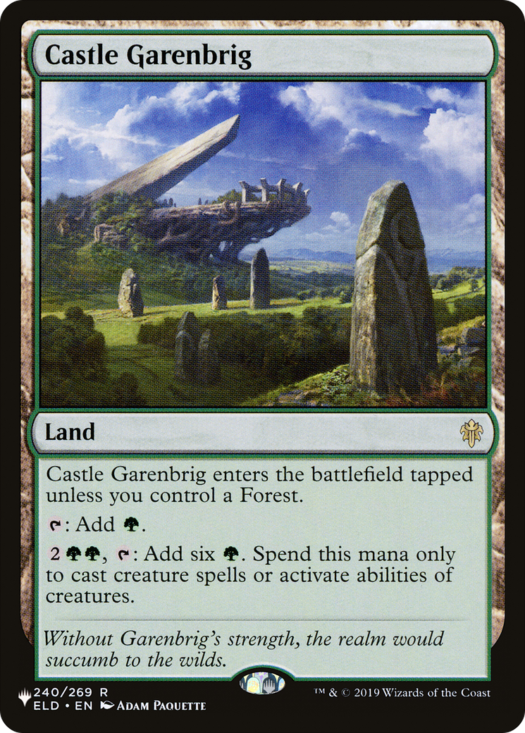Castle Garenbrig (LIST-ELD-240) [The List]