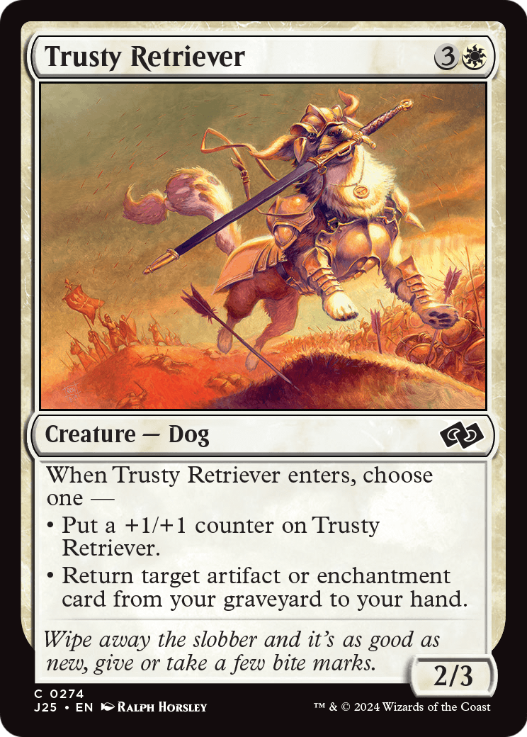Trusty Retriever (J25-274) [Foundations Jumpstart]