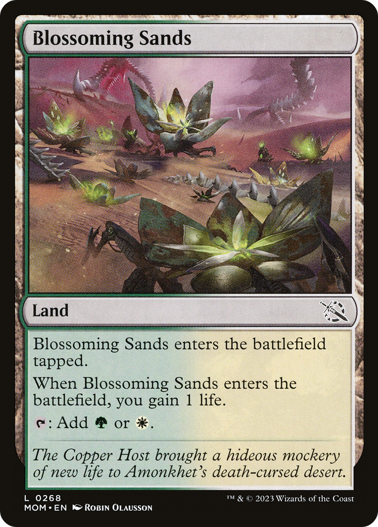 Blossoming Sands (MOM-268) [March of the Machine] Foil