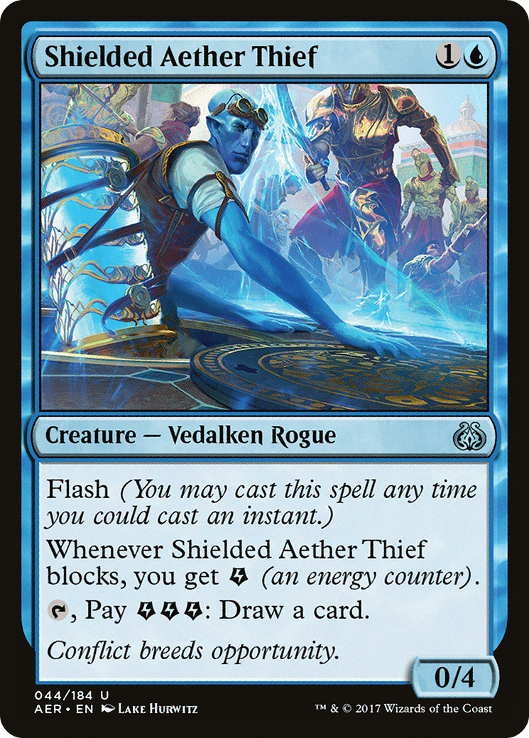 Shielded Aether Thief (AER-044) [Aether Revolt] Foil