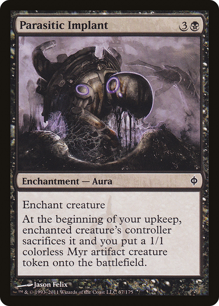 Parasitic Implant (NPH-067) [New Phyrexia]