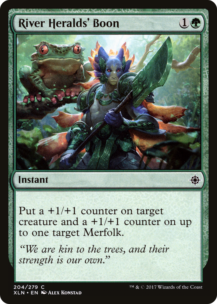 River Heralds' Boon (XLN-204) [Ixalan] Foil