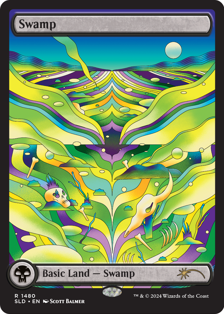 Swamp (SLD-1480) [Secret Lair Drop] Foil