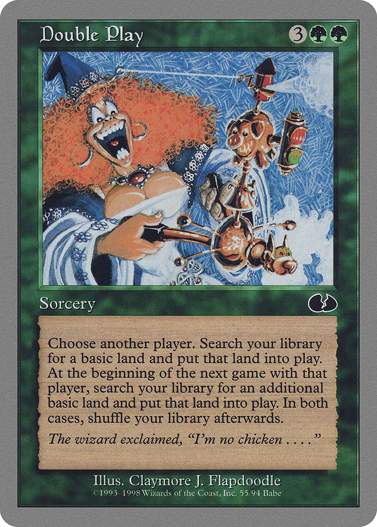 Double Play (UGL-055) [Unglued]