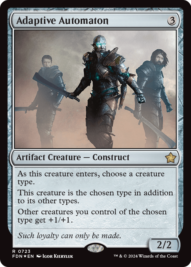 Adaptive Automaton (FDN-723) [Foundations] Foil