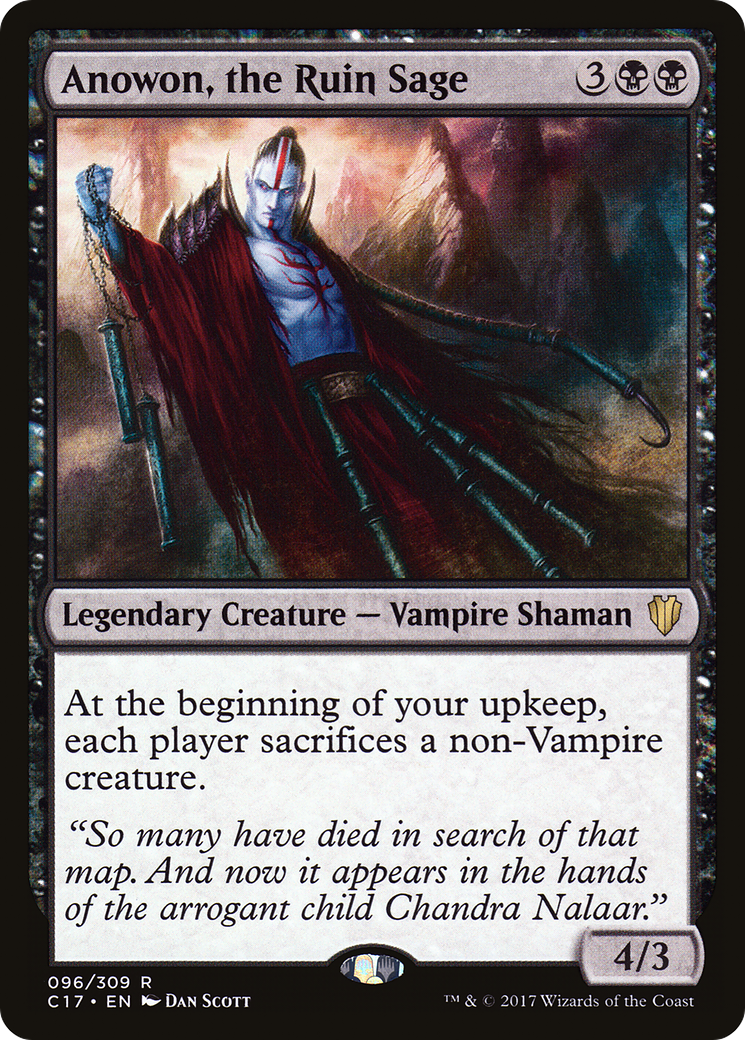 Anowon, the Ruin Sage (C17-096) [Commander 2017]