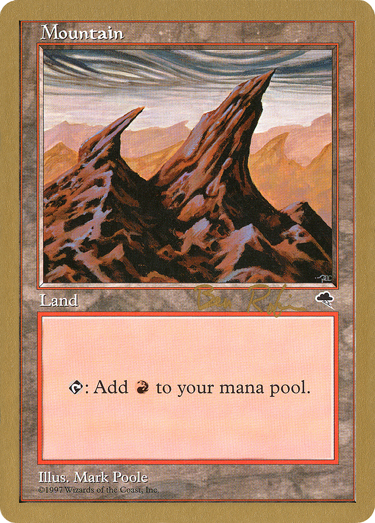 Mountain (Right) - 1998 Ben Rubin (TMP) [World Championship Decks 1998]