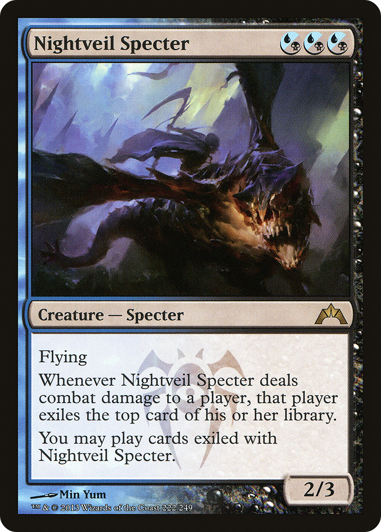 Nightveil Specter (GTC-222) [Gatecrash] Foil
