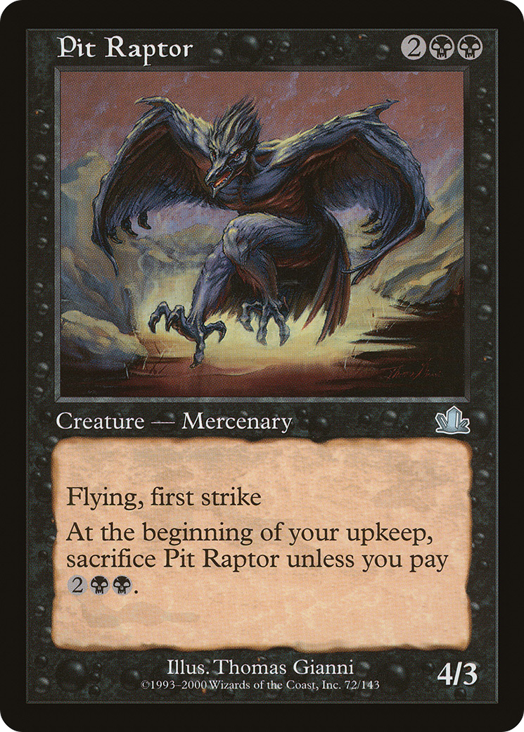 Pit Raptor (PCY-072) [Prophecy] Foil