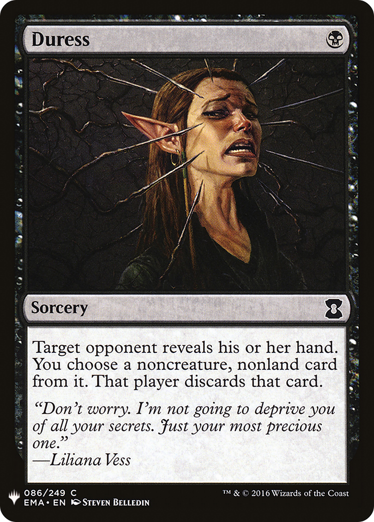 Duress (LIST-EMA-86) [The List]