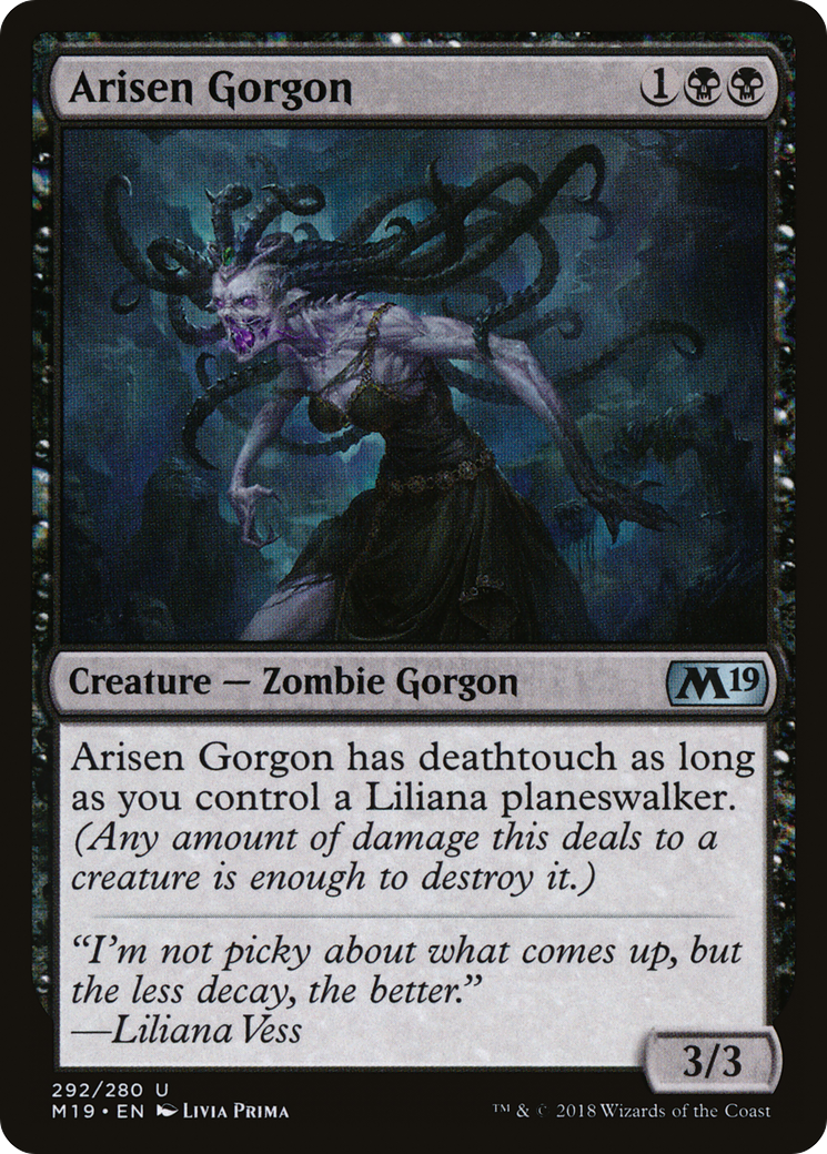 Arisen Gorgon (M19-292) [Core Set 2019]