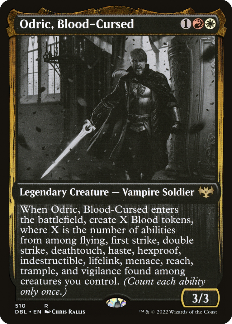 Odric, Blood-Cursed (DBL-510) [Innistrad: Double Feature]
