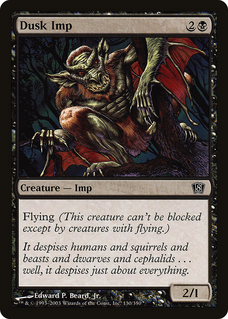 Dusk Imp (8ED-130) [8th Edition]