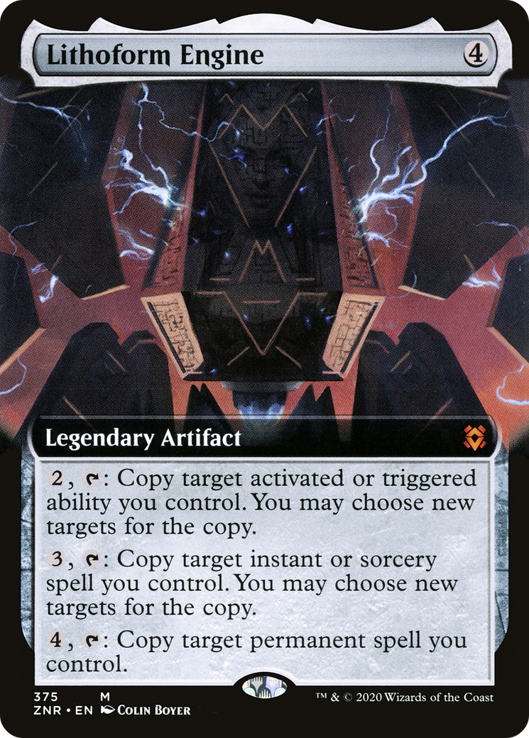 Lithoform Engine (Extended Art) (ZNR-375) [Zendikar Rising] Foil