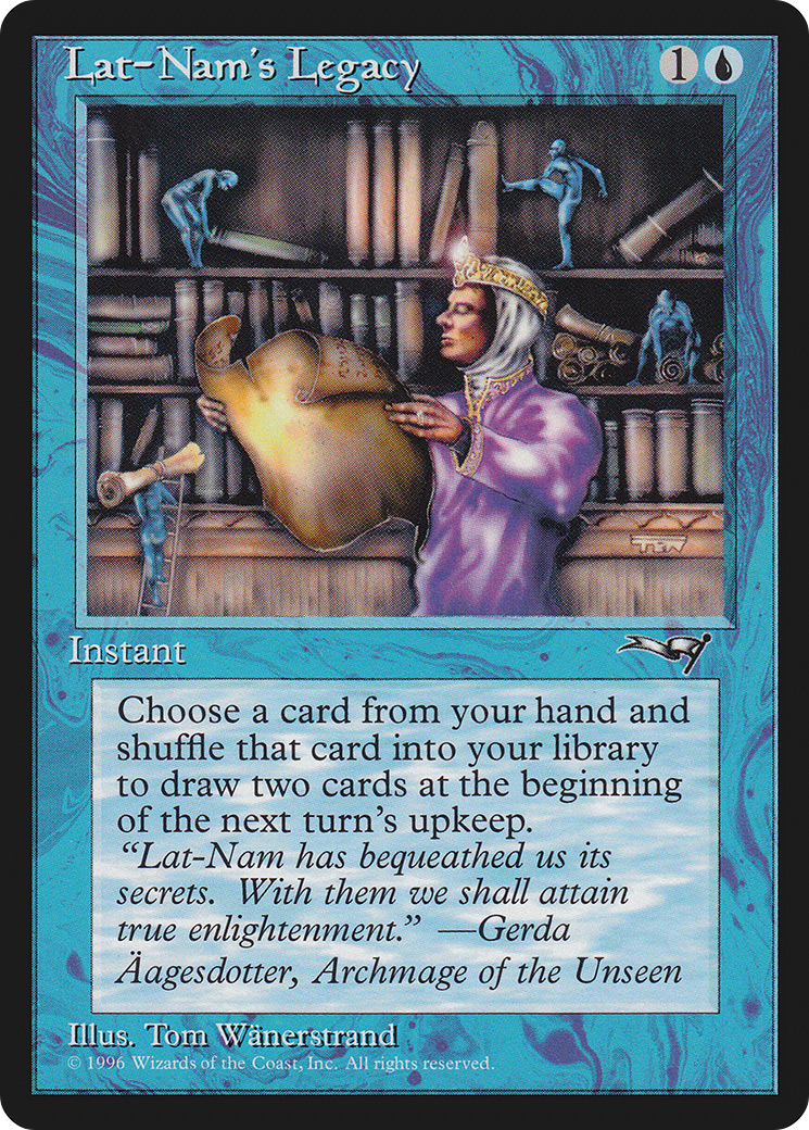 Lat-Nam's Legacy (Scroll) (ALL-046) [Alliances]