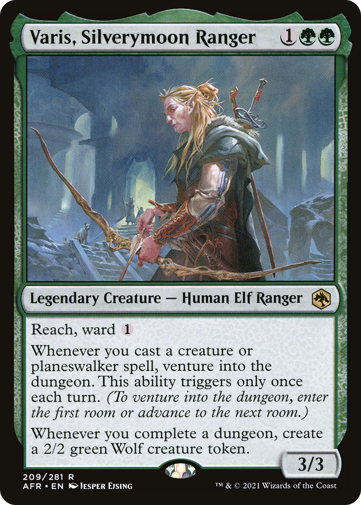 Varis, Silverymoon Ranger (AFR-209) [Adventures in the Forgotten Realms] Foil