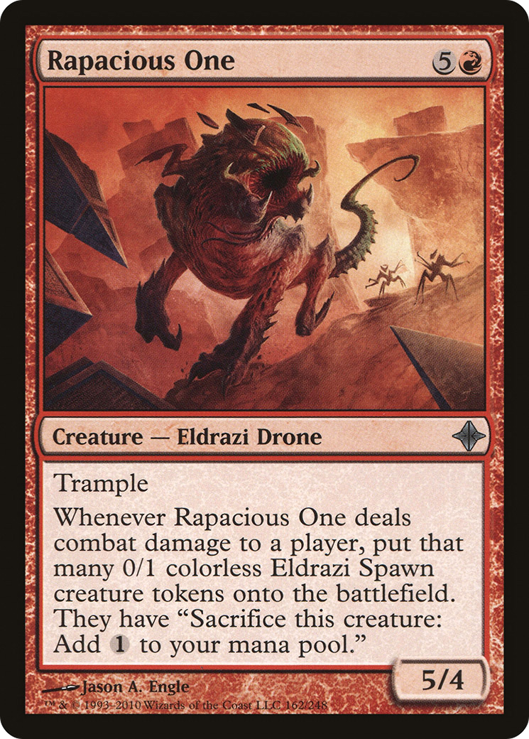 Rapacious One (ROE-162) [Rise of the Eldrazi] Foil