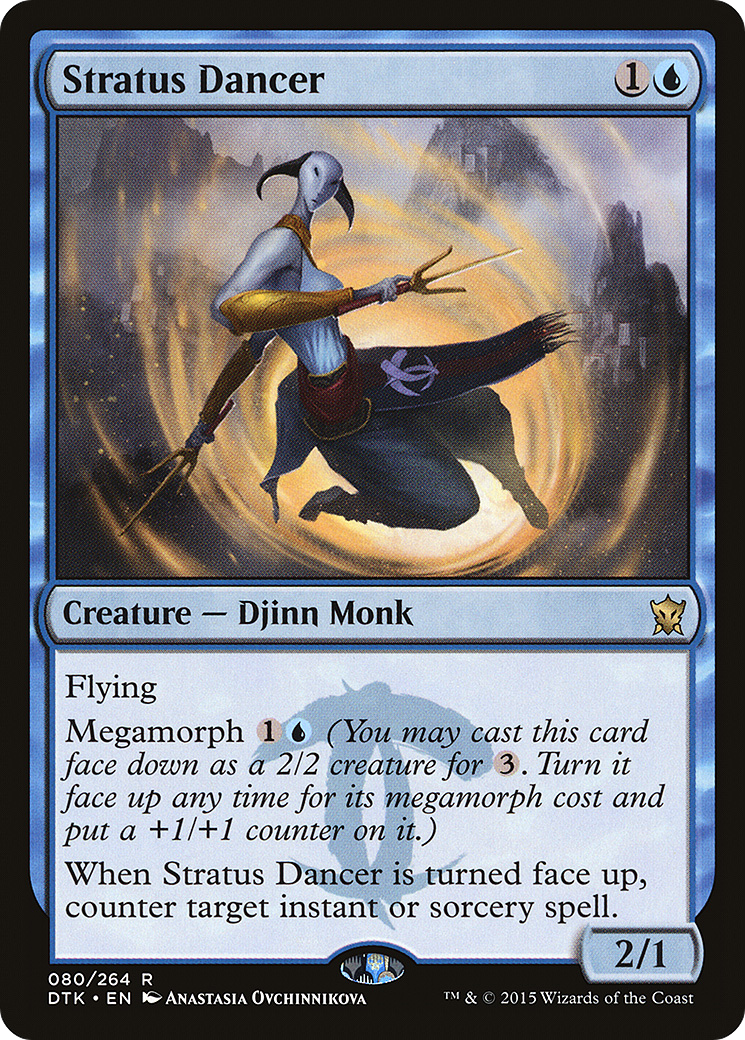 Stratus Dancer (DTK-080) [Dragons of Tarkir] Foil