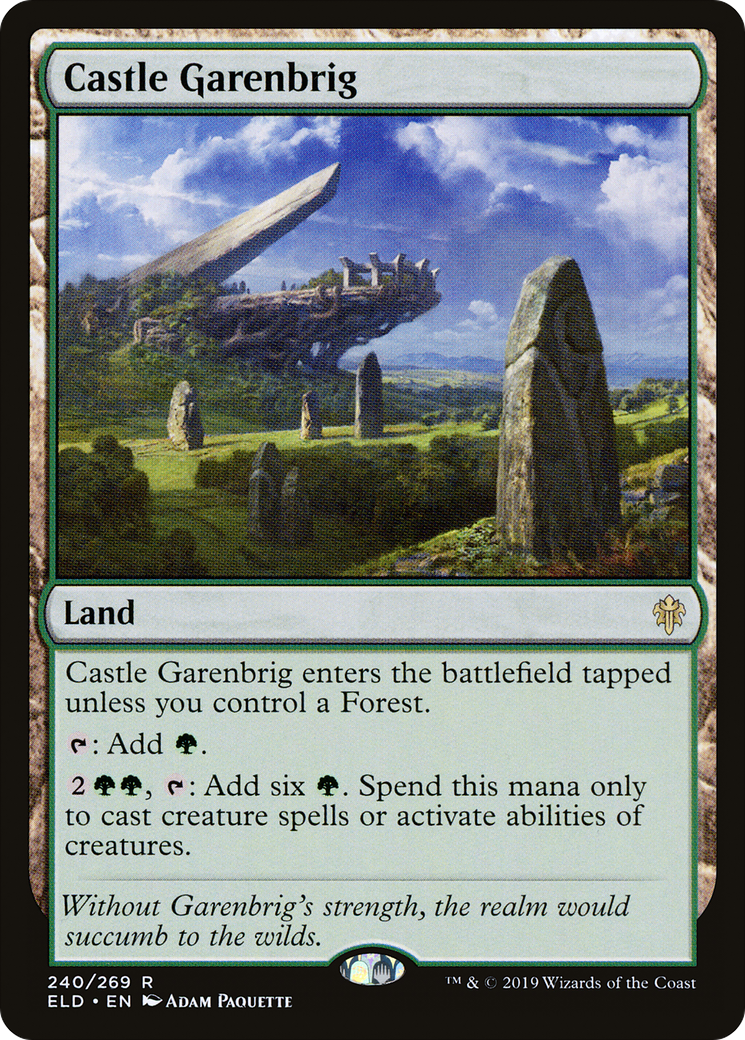 Castle Garenbrig (ELD-240) [Throne of Eldraine]
