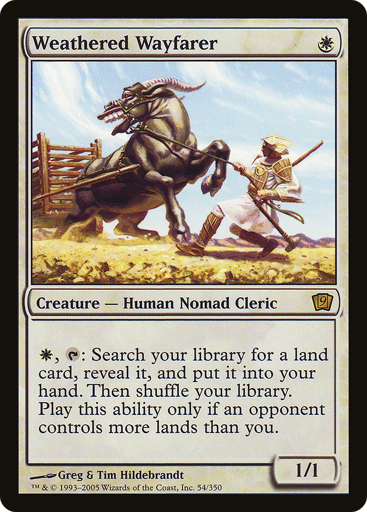 Weathered Wayfarer (9ED-54★) [9th Edition] Foil