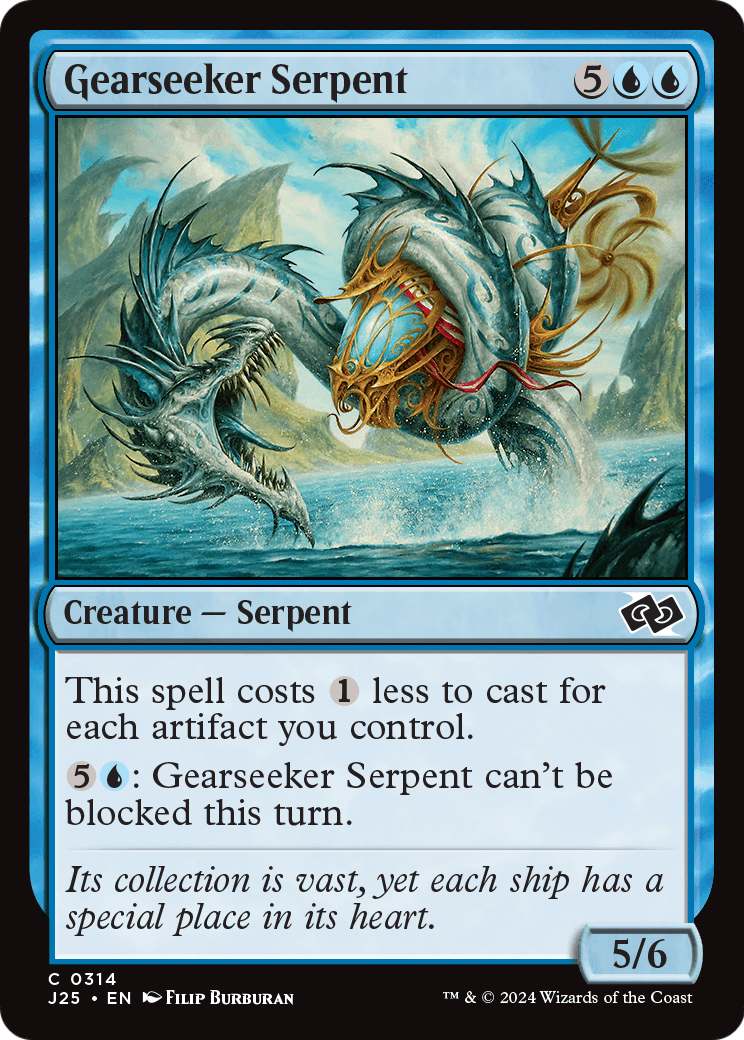 Gearseeker Serpent (J25-314) [Foundations Jumpstart]