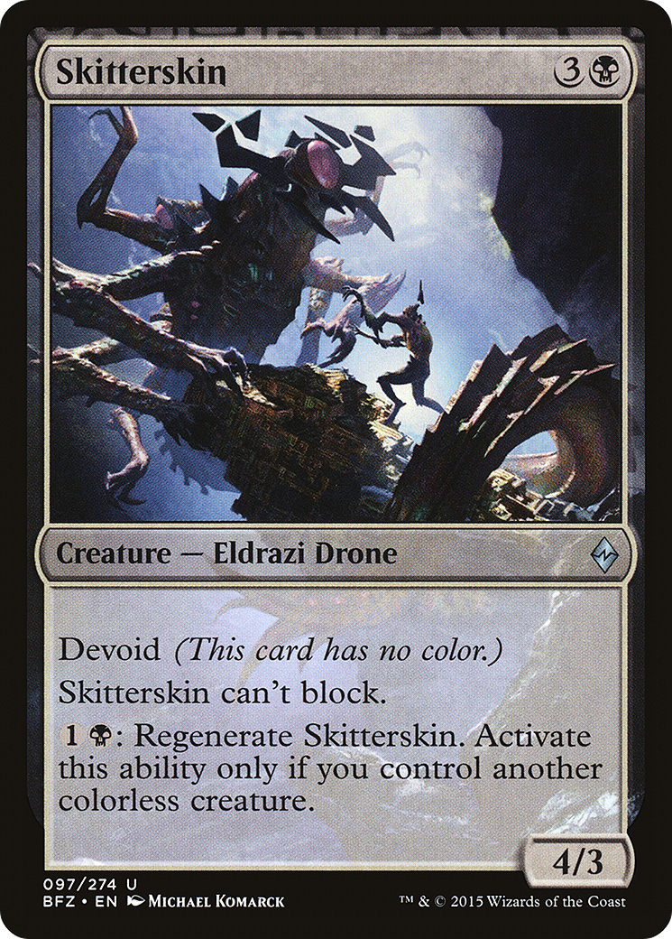 Skitterskin (BFZ-097) [Battle for Zendikar]