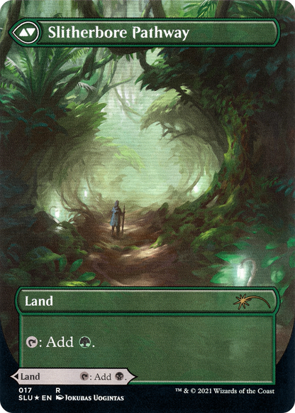 Darkbore Pathway (Borderless) (SLU-017) (Showcase) [Secret Lair: Ultimate Edition] Foil