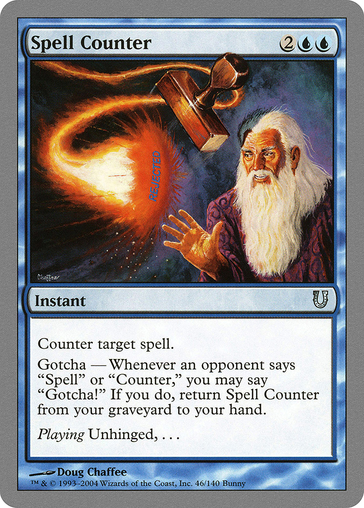 Spell Counter (UNH-046) [Unhinged]