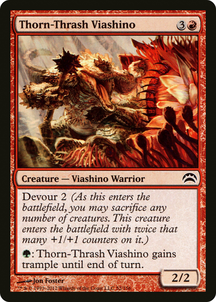 Thorn-Thrash Viashino (PC2-052) [Planechase 2012]