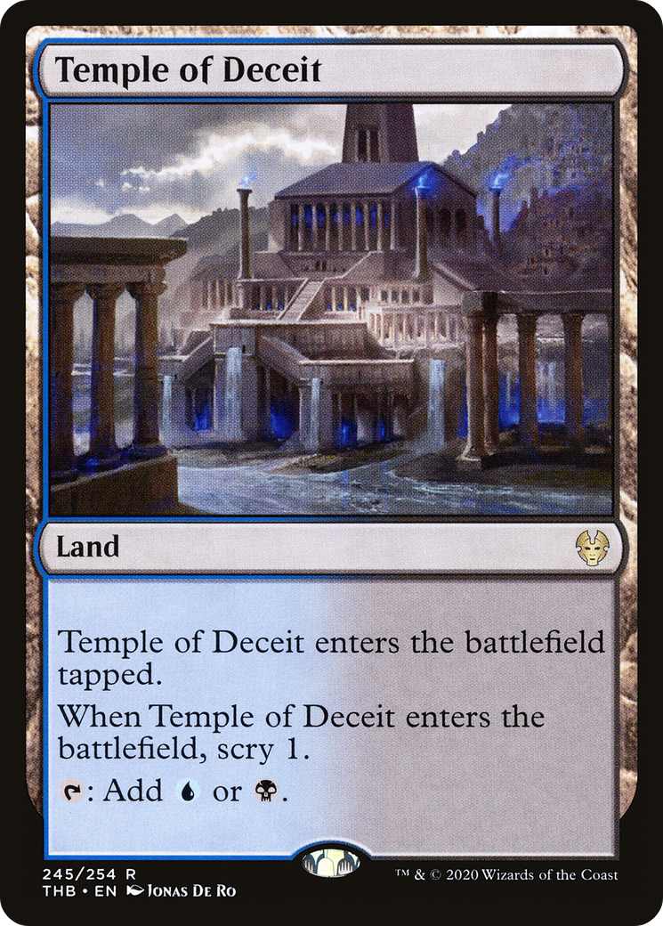 Temple of Deceit (THB-245) [Theros Beyond Death]