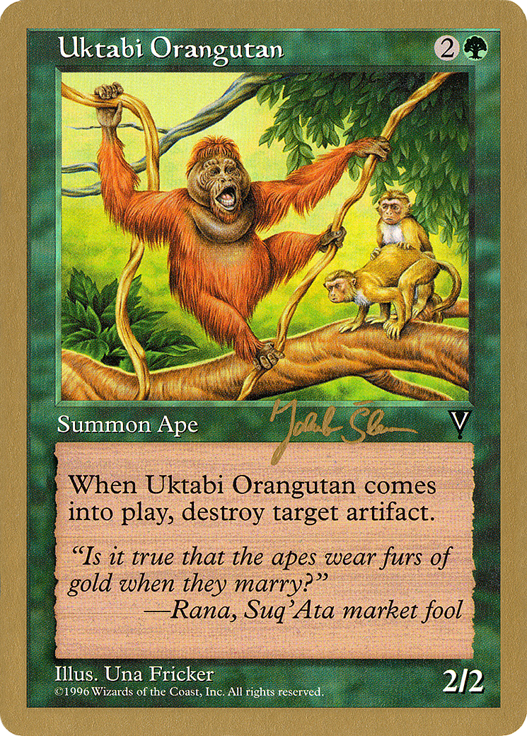 Uktabi Orangutan - 1997 Jakub Slemr (VIS) [World Championship Decks 1997]