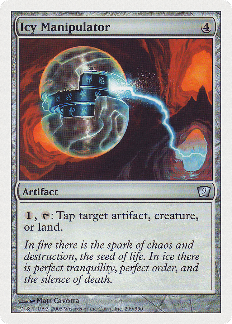 Icy Manipulator (9ED-299) [9th Edition] Foil