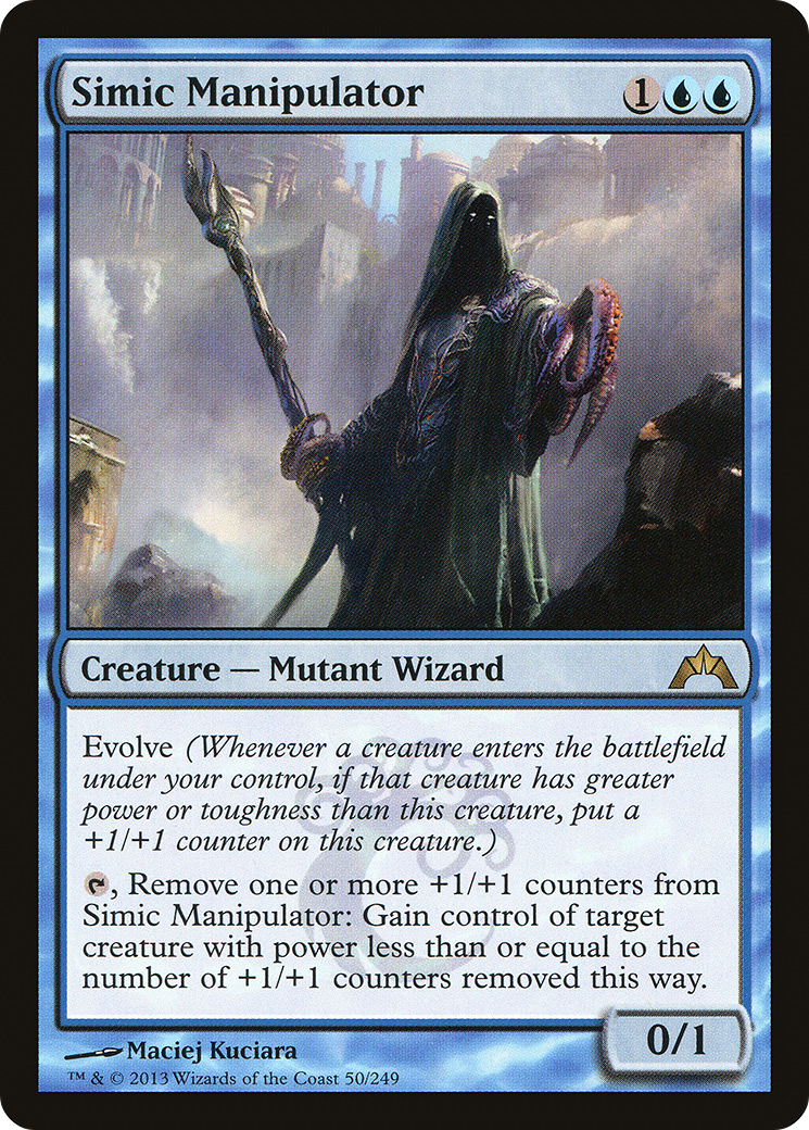 Simic Manipulator (GTC-050) [Gatecrash] Foil