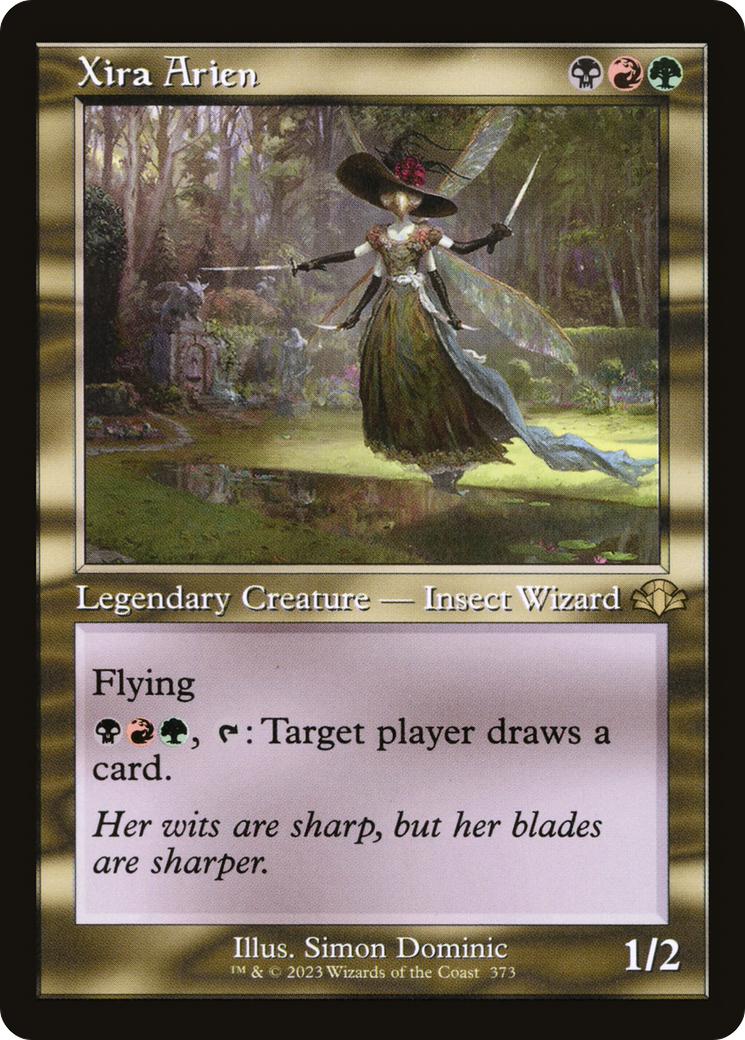 Xira Arien (Retro Frame) (DMR-373) [Dominaria Remastered] Foil