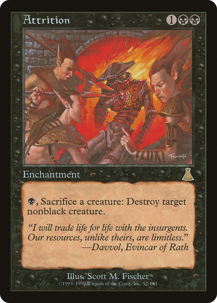 Attrition (UDS-052) [Urza's Destiny]