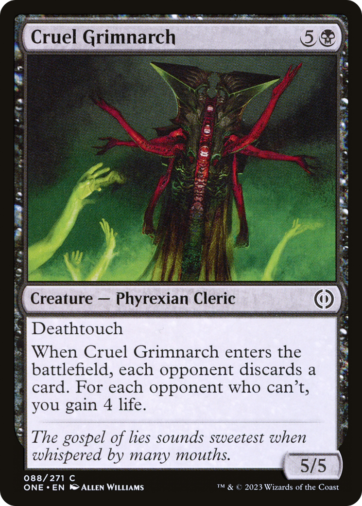 Cruel Grimnarch (ONE-088) [Phyrexia: All Will Be One]