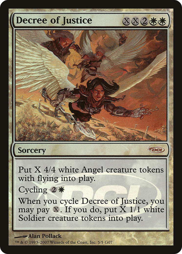 Decree of Justice (JDG-005) [Judge Gift Cards 2007] Foil